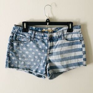 Arizona Stars & Stripes Denim Shorts